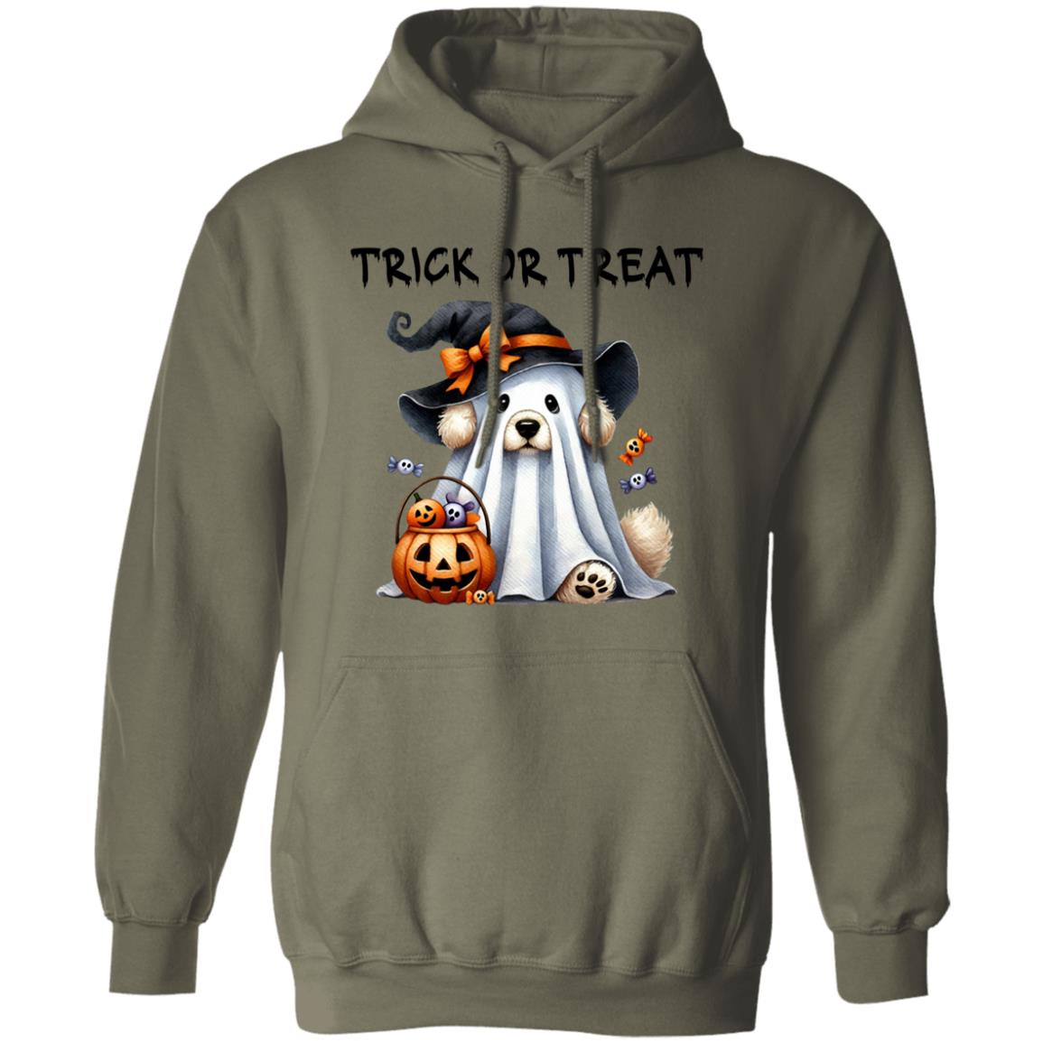 Tricks For Treats Dog Ghost Halloween