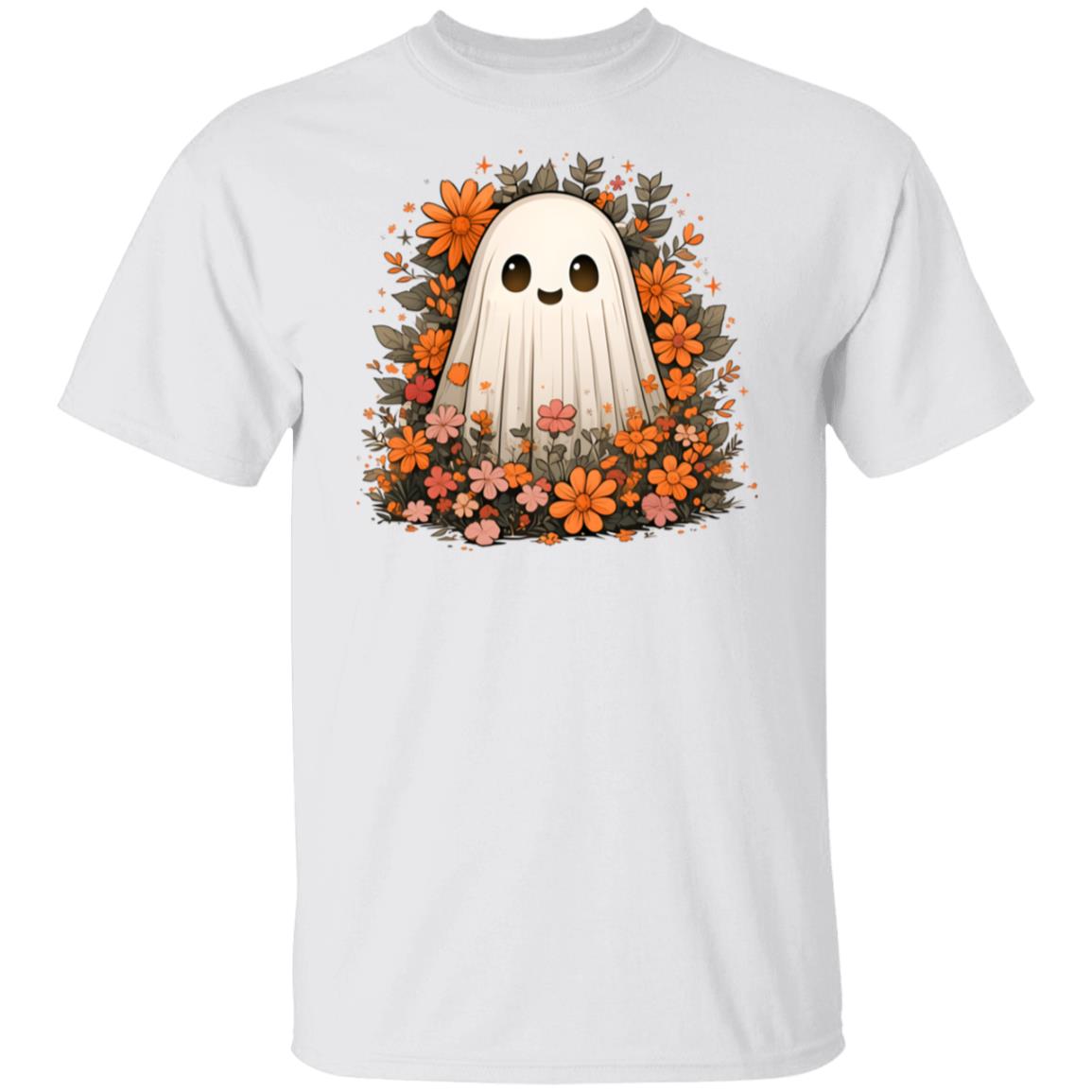 Comfort Colors Floral Ghost