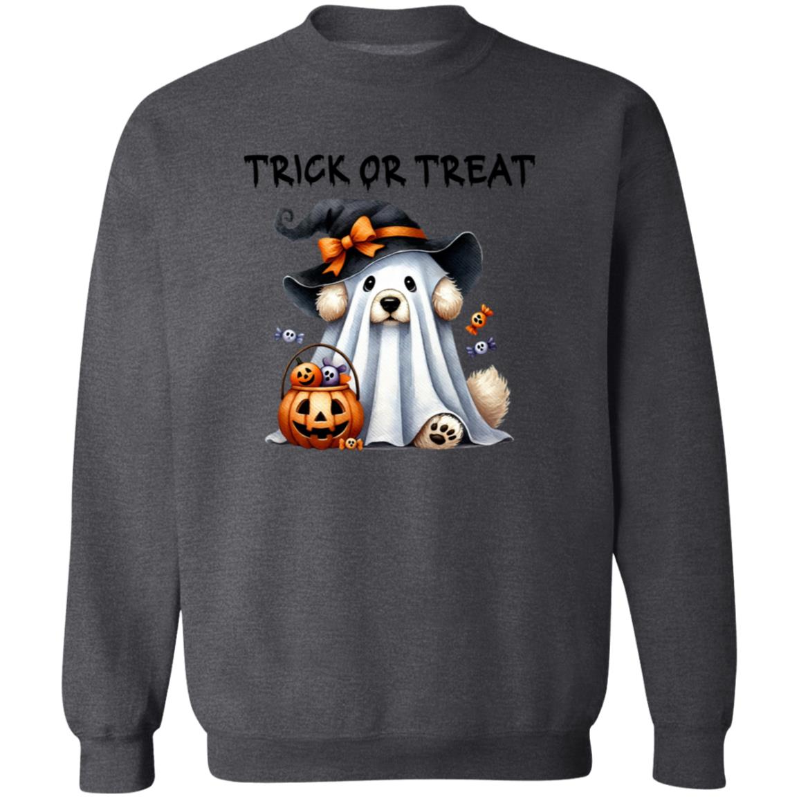 Tricks For Treats Dog Ghost Halloween