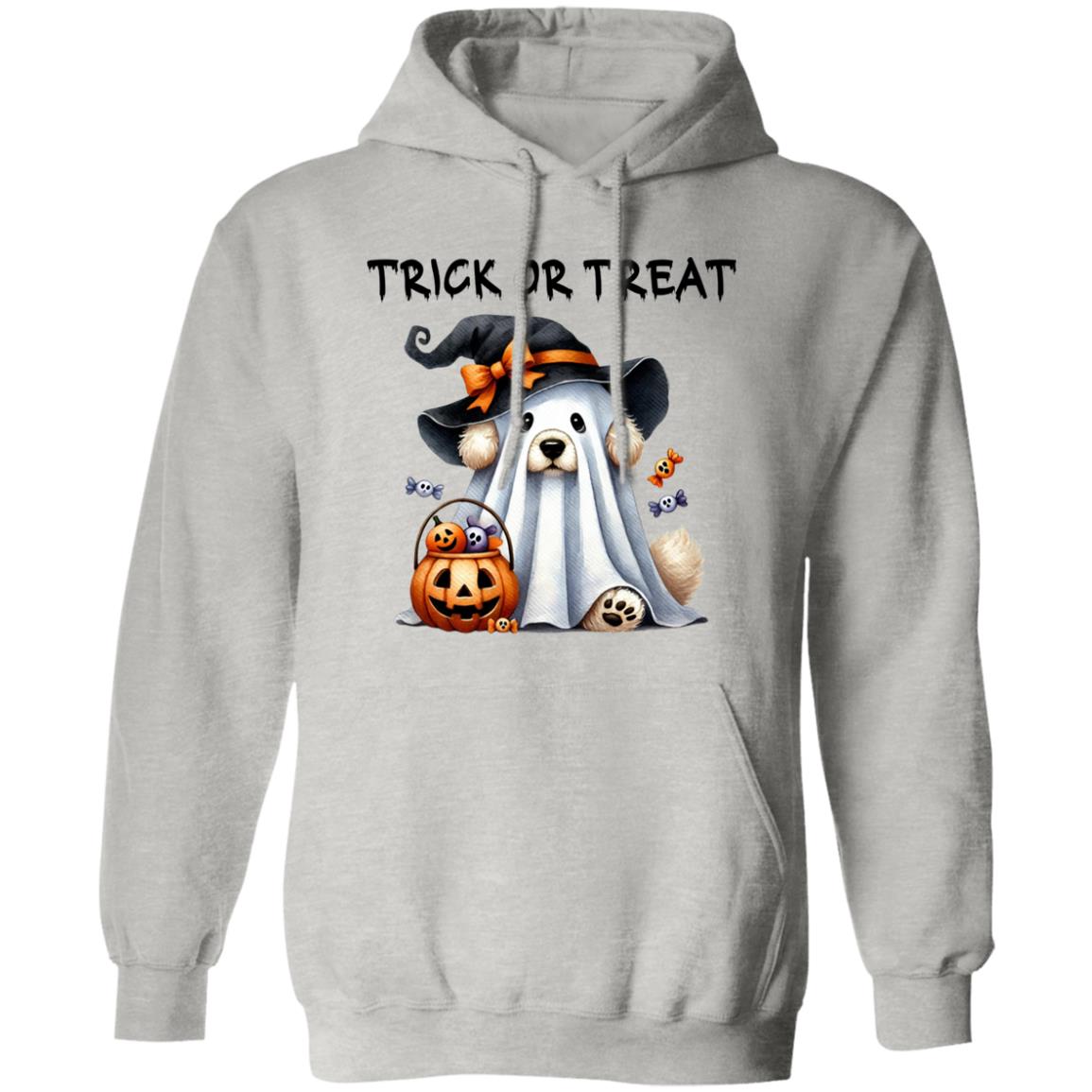 Tricks For Treats Dog Ghost Halloween