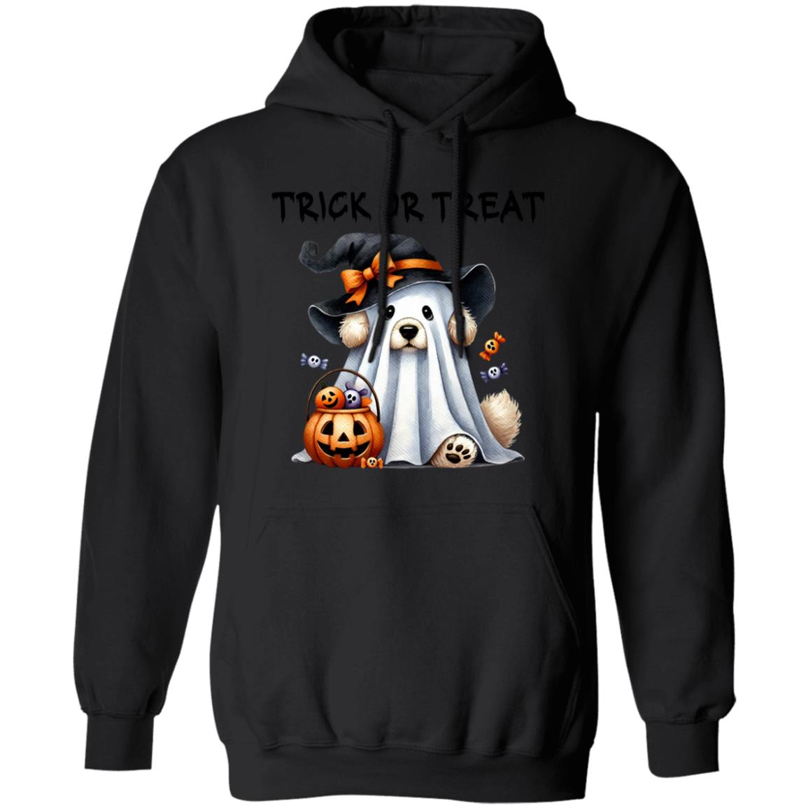 Tricks For Treats Dog Ghost Halloween