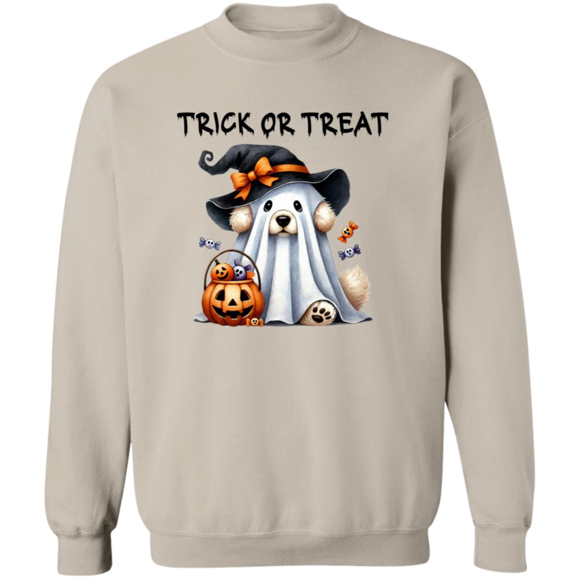 Tricks For Treats Dog Ghost Halloween