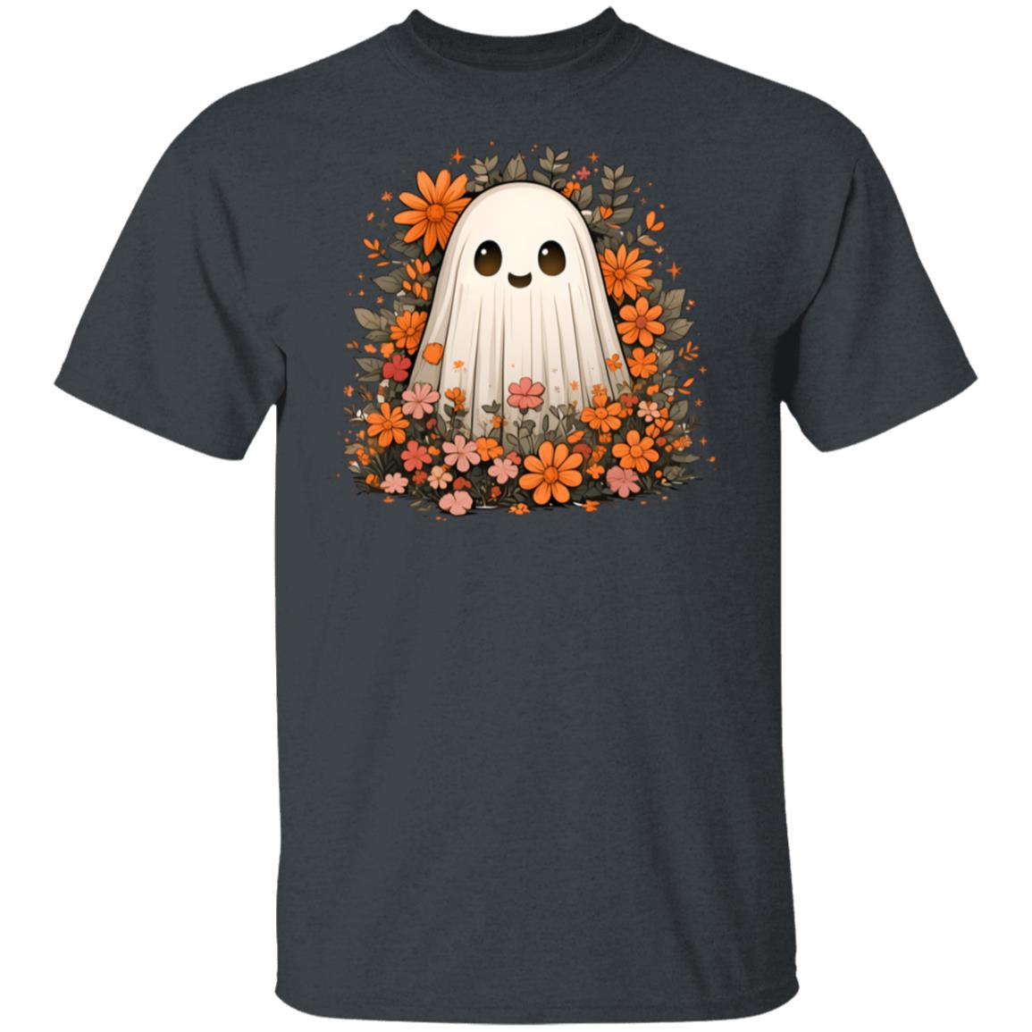 Comfort Colors Floral Ghost