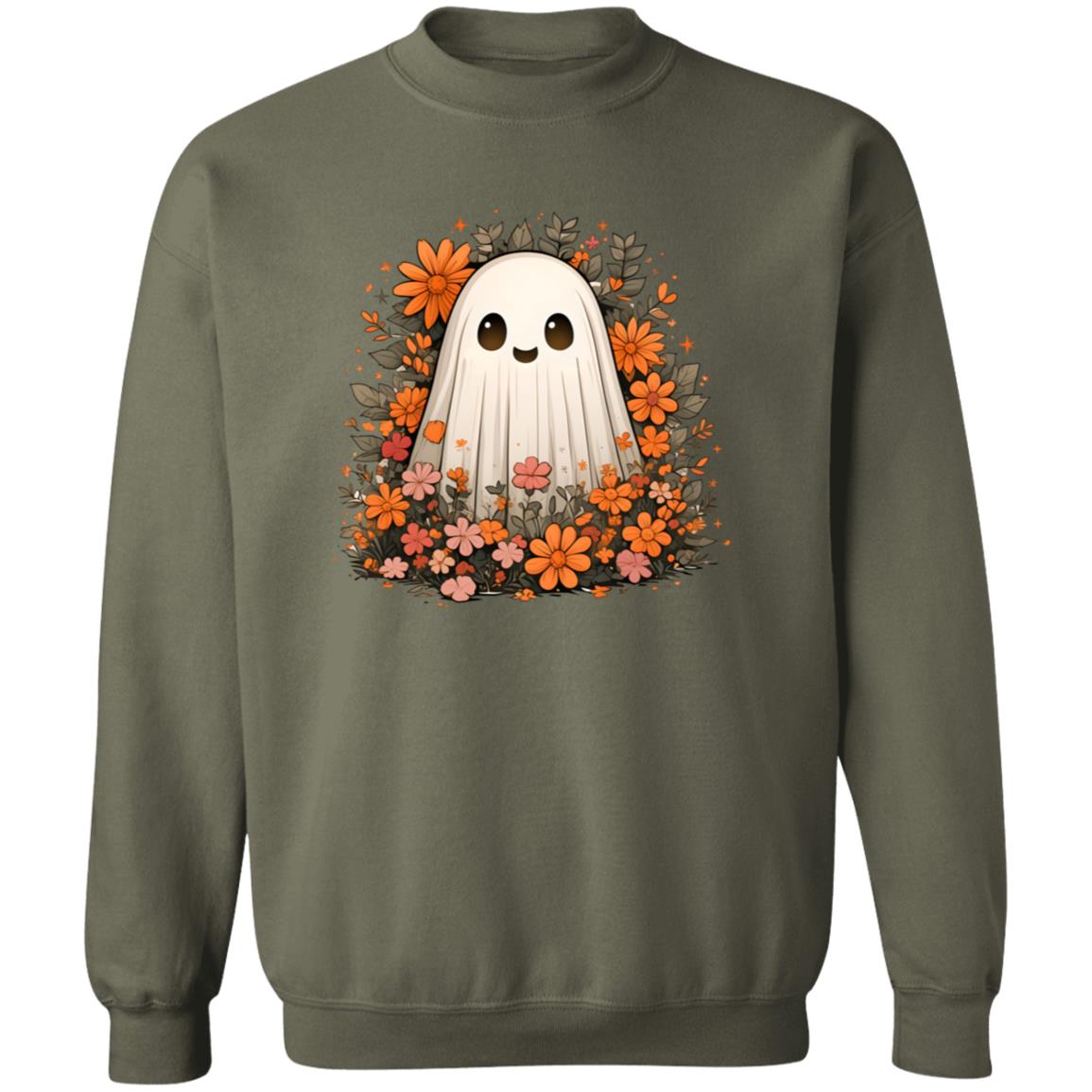 Comfort Colors Floral Ghost