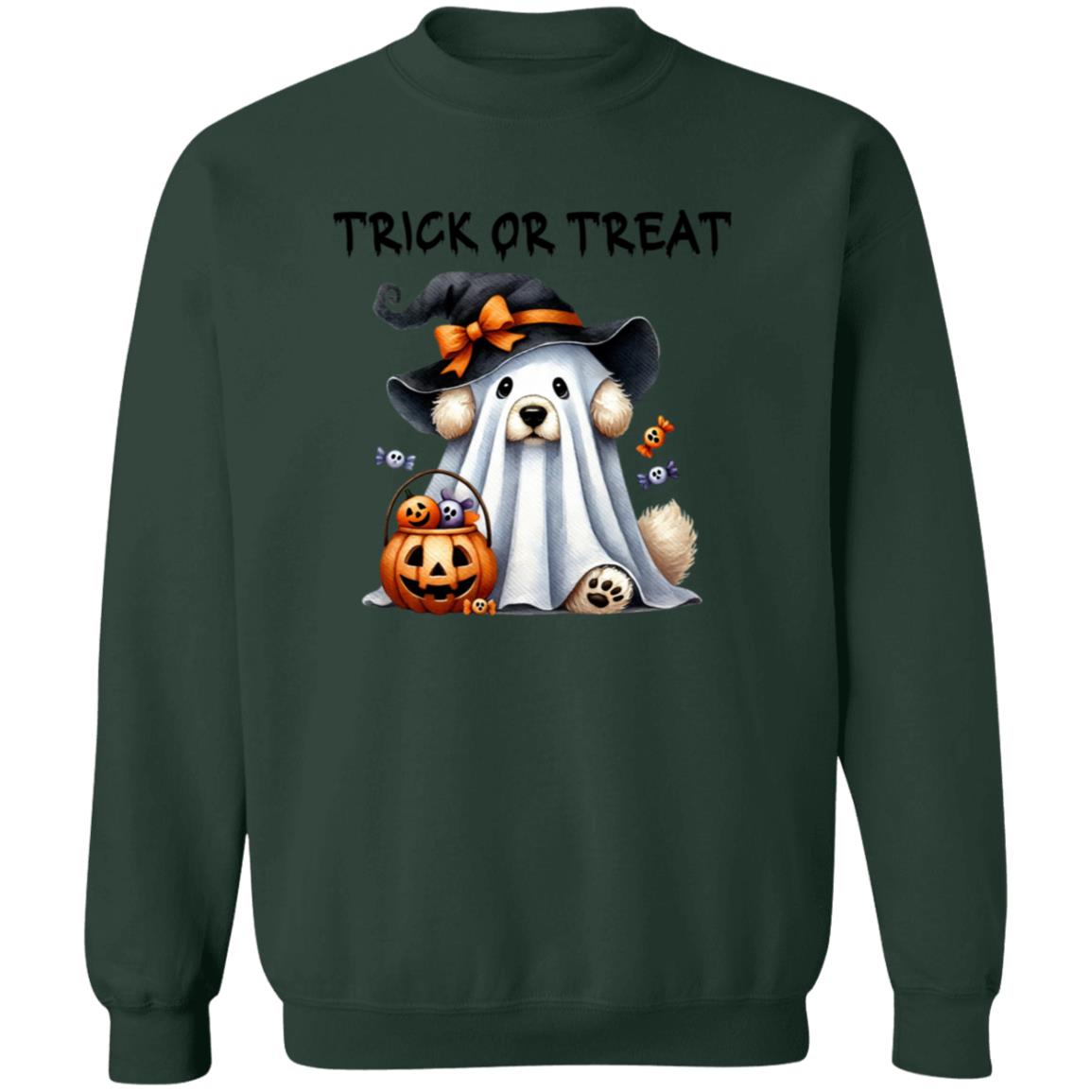 Tricks For Treats Dog Ghost Halloween