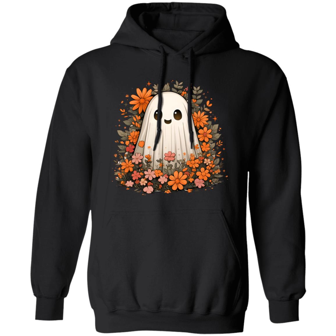 Comfort Colors Floral Ghost