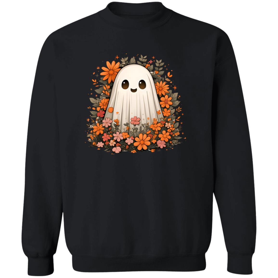 Comfort Colors Floral Ghost