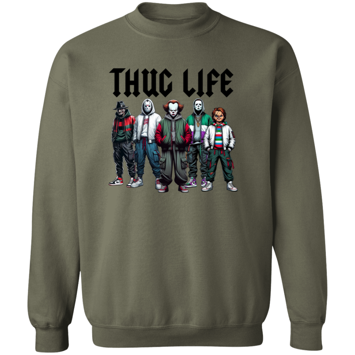 Thug Life Horror Movie Hoodie