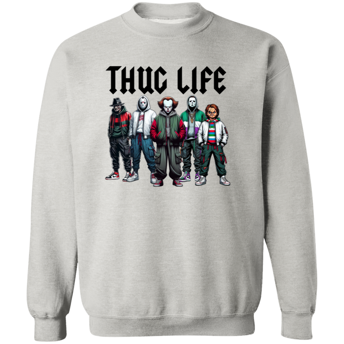 Thug Life Horror Movie Hoodie