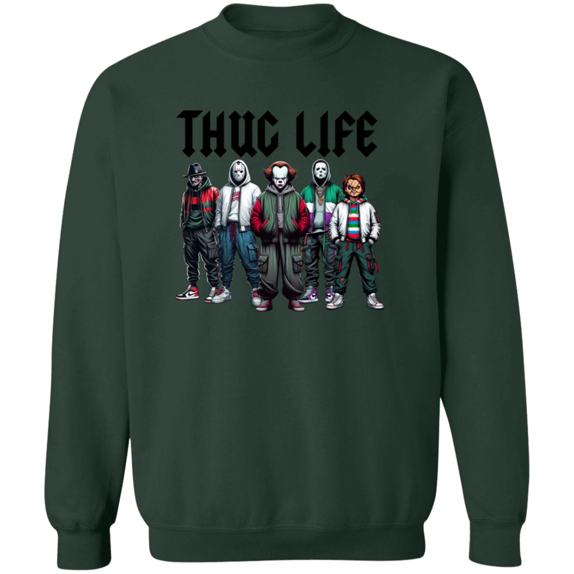 Thug Life Horror Movie Hoodie