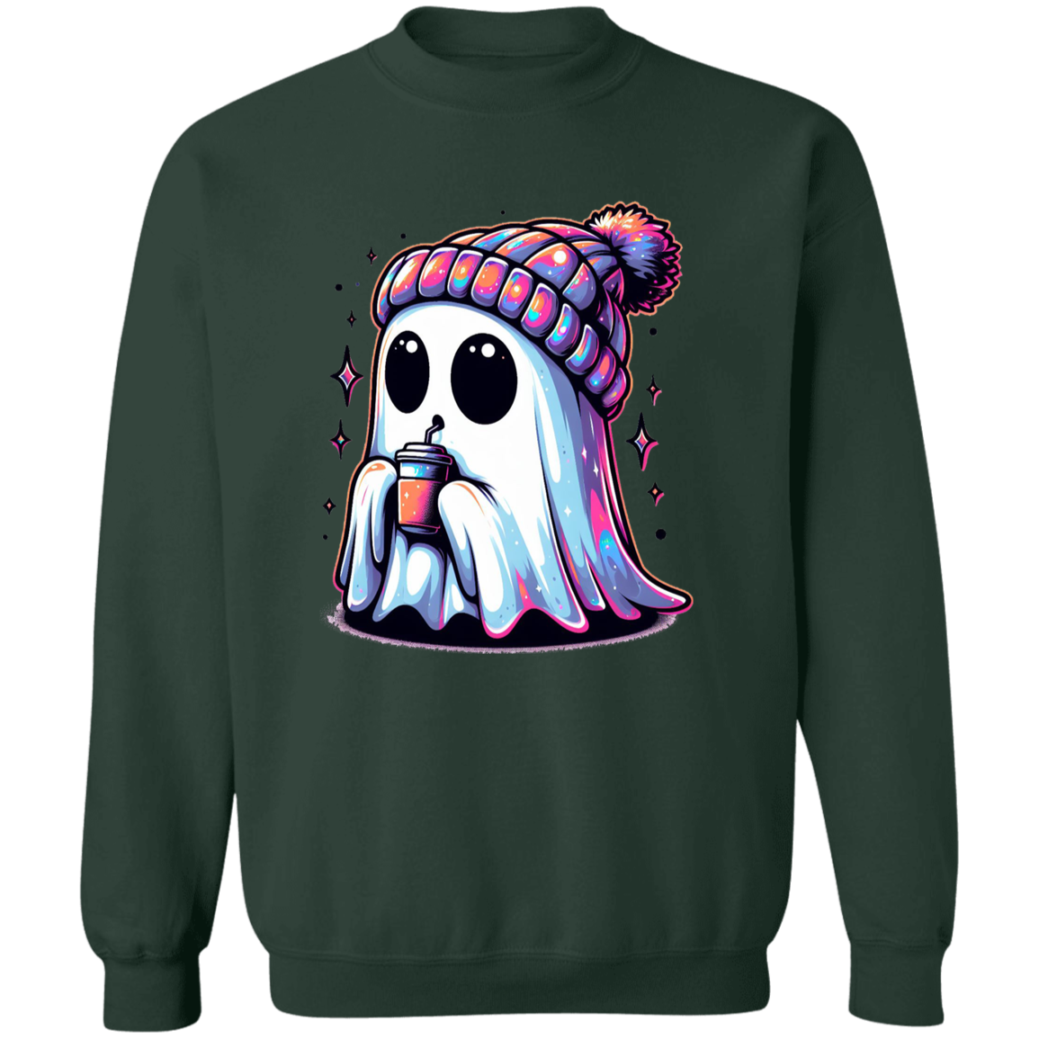 Cute Slurpee Ghost Sweatshirt